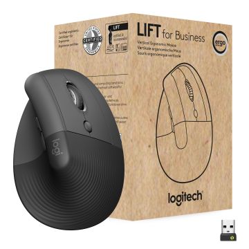 Logitech Lift for Business Maus (Rechts)