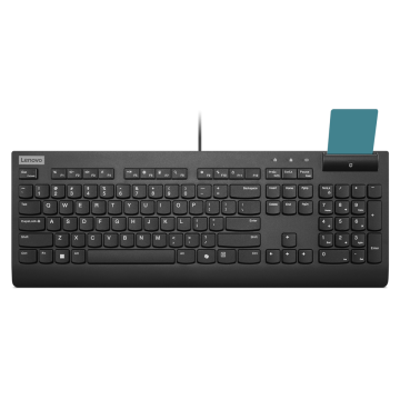  Lenovo Tastatur USB / Französisch, Deutsch Schwarz